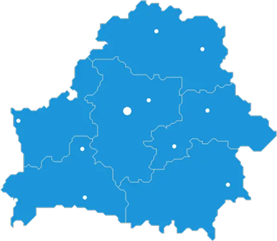 Карта Беларуси